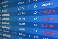 Airlines Cancel Flights Amid Severe Weather Disruptions Airlines Cancel Flights Amid Severe Weather Disruptions